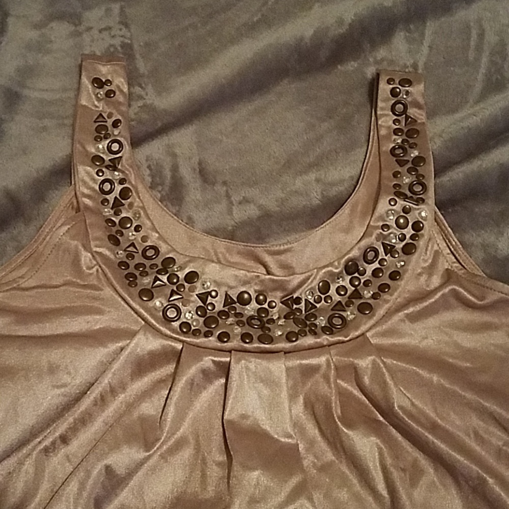 Gold embellished Top